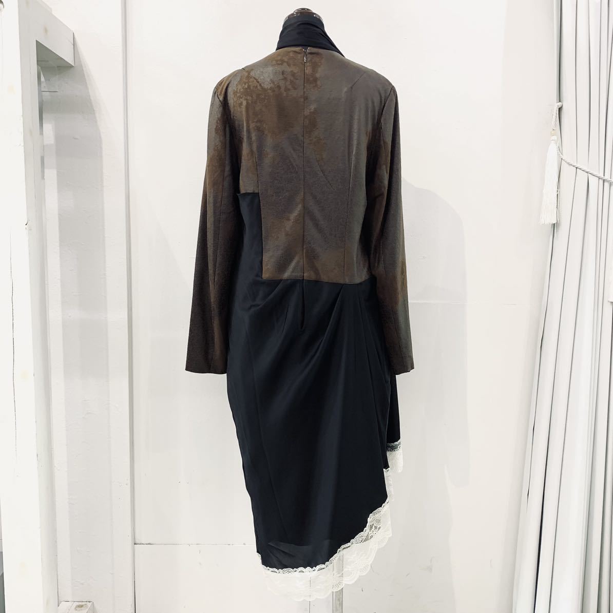 新品 ファセッタズム 17aw 秋冬 キャミ レイヤードワンピ-