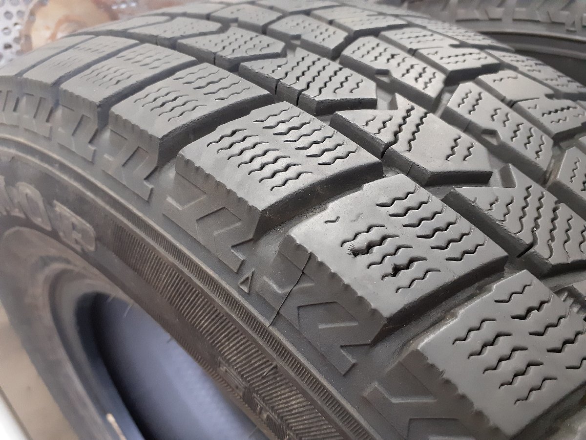 パF3679■185/70R14 88Q　4本価格　DUNLOP WINTER MAXX 02　送料無料 冬 ’19年 ノート モビリオ フリード カローラ ストリーム シエンタ_画像7