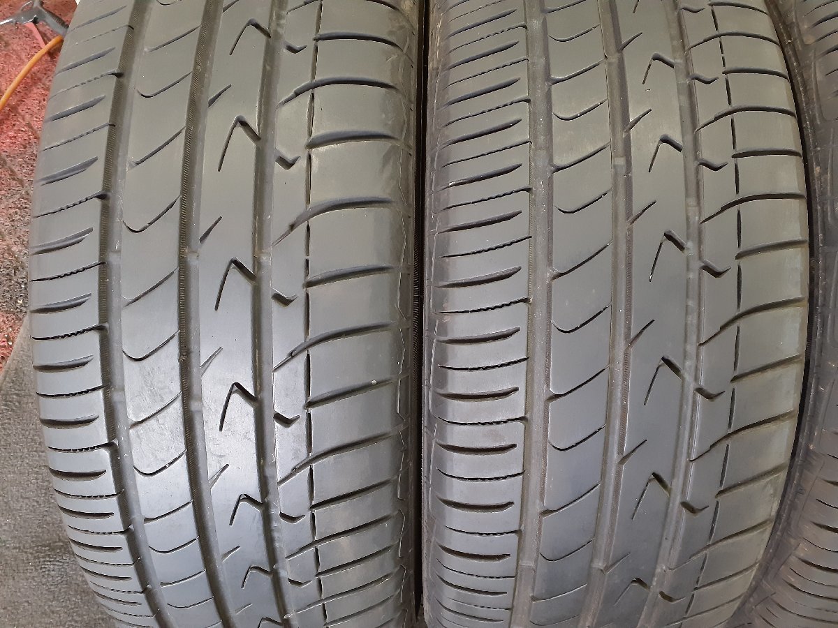 DF3177■215/65R15 96H　4本価格　TOYO TRANPATH mpz　送料無料 夏 ’17年 7～8分山 エスティマ エルグランド プレサージュ MPV RVR_画像2