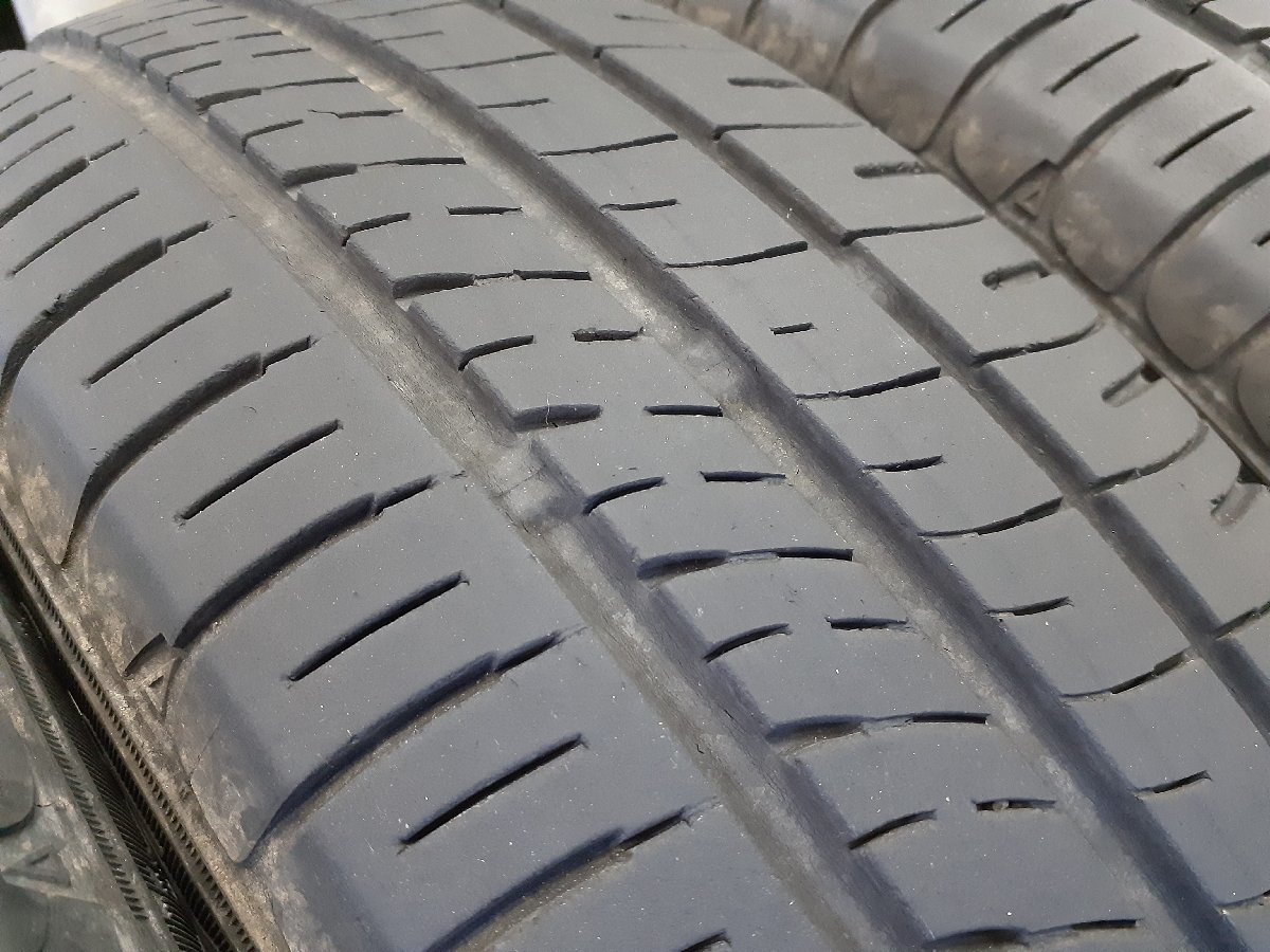 DF3227■165/70R14 81S 4本価格 DUNLOP ENASAVE EC204 送料無料 夏 ’20年 7分山 ポルテ ヴィッツ フィット パッソ マーチ アクア