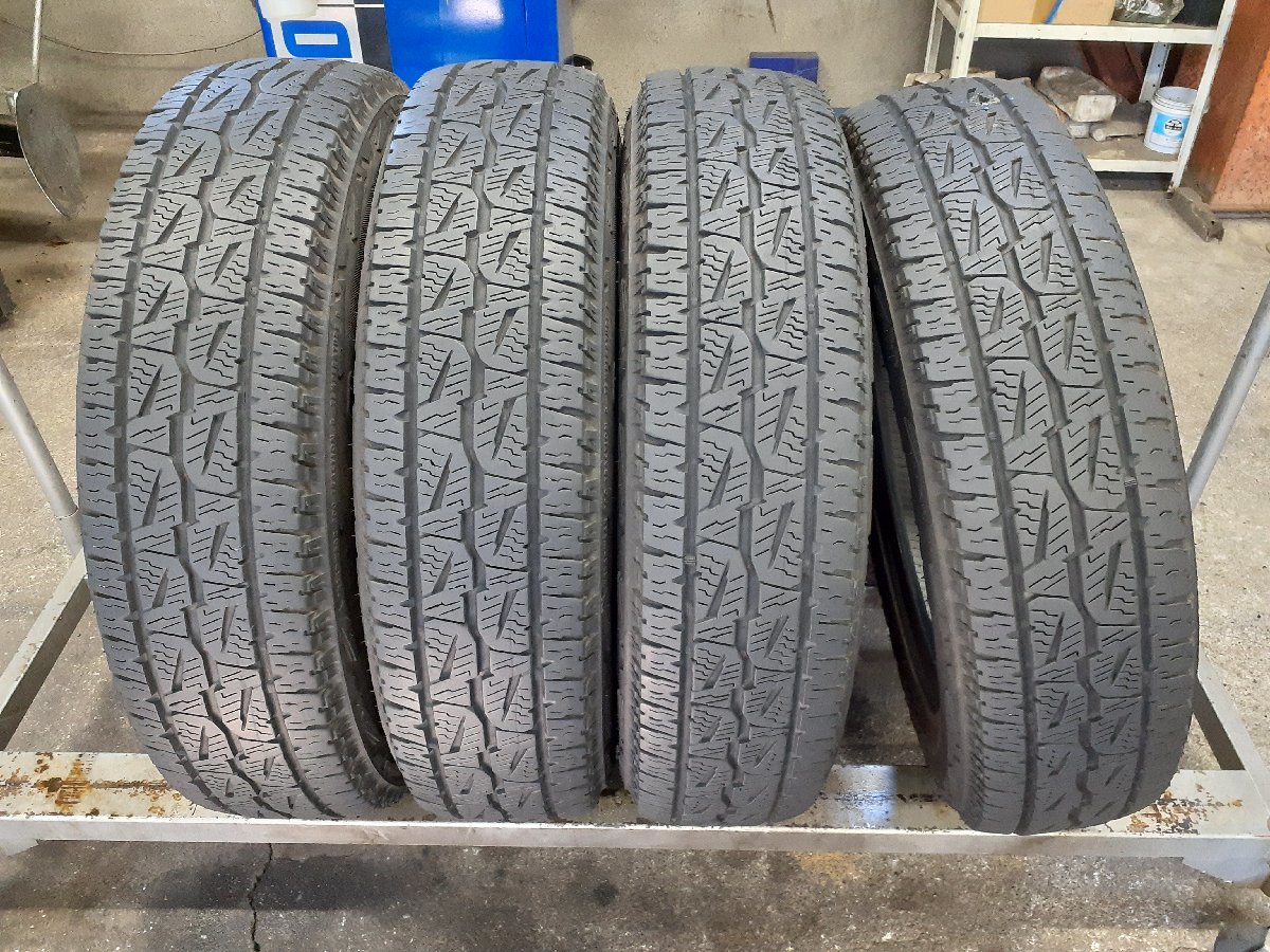 パF2430■175/80R16 91S　4本価格　BRIDGESTONE DUELER A/T 001　送料無料 夏 ジムニー AZ-オフロード JA11 JA22 JB23 JB64 JM23_画像1