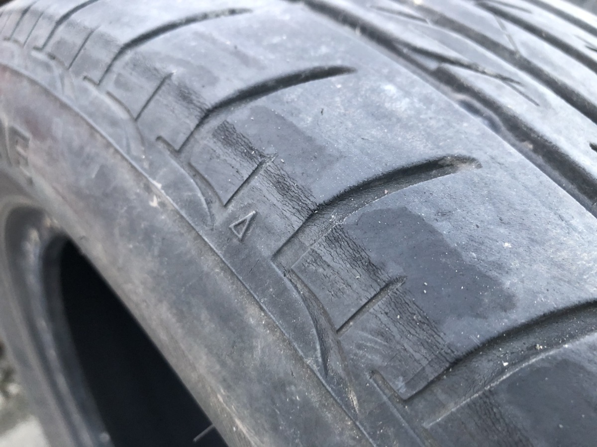 パF1282②■195/55R15 85V　2本のみ　BRIDGESTONE NEXTRY　送料無料 激安 夏タイヤ ロードスター・インテグラ・シビック・AE86・GX71　等_画像6