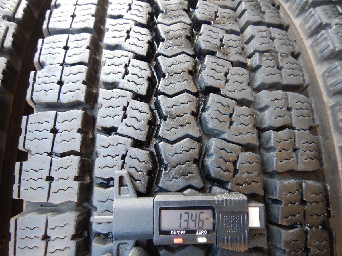 12本価格★パT6633■265/70R19.5 140/138J TOYO M919 21年 スタッドレス★条件付送料無料★地山 低床 TB 大型 トラック トレーラー_画像6