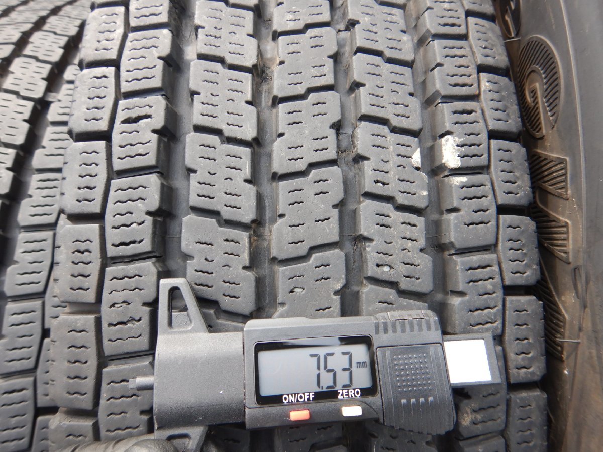 6本価格★パT8097■205/85R16 117/115L LT YOKOHAMA ICEGUARD IG91 21年 スタッドレス★条件付送料無料★地山 トラック 冬 エルフ_画像6