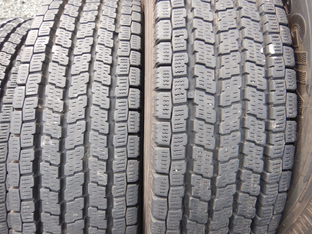 6本価格★パT8097■205/85R16 117/115L LT YOKOHAMA ICEGUARD IG91 21年 スタッドレス★条件付送料無料★地山 トラック 冬 エルフ_画像5