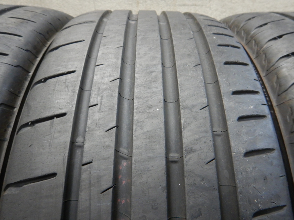 DT4932■215/45R17 BRIDGESTONE POTENZA S007A 2018年製 4本■条件付送料無料■バリ溝 夏タイヤ_画像3