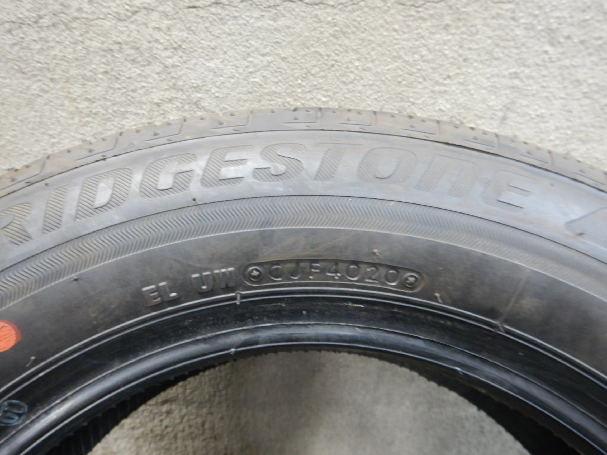 1本のみ■PT5751①■165/70R14 81S BRIDGESTONE ECOPIA EP150 2020年■条件付送料無料■夏タイヤ 10分山 未使用 エアチェック済_画像6