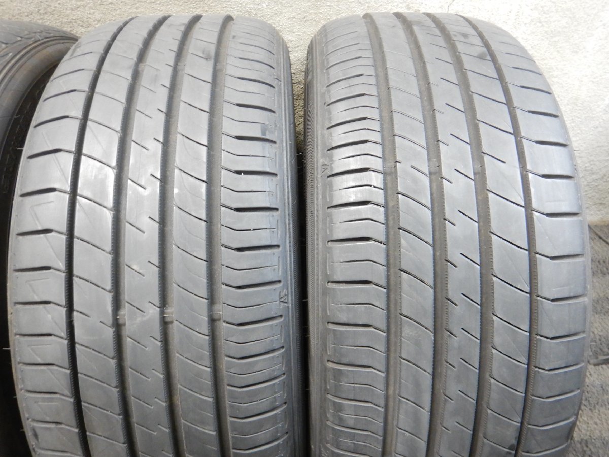 DT6622■215/45R18 DUNLOP LEMANS V 2019年★条件付送料無料★夏タイヤ バリ溝 ノア ステップW セレナ プリウス_画像2