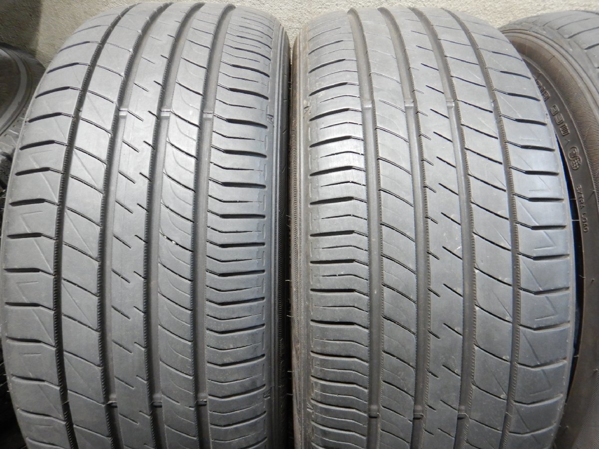 DT6622■215/45R18 DUNLOP LEMANS V 2019年★条件付送料無料★夏タイヤ バリ溝 ノア ステップW セレナ プリウス_画像5