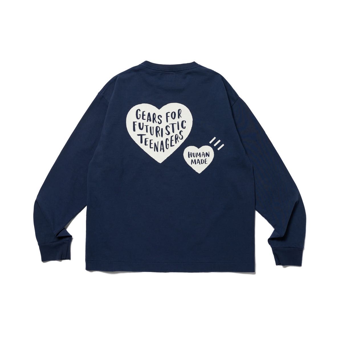 ヒューマンメイド GRAPHIC L/S T-SHIRT #6 ネイビー2XL｜Yahoo!フリマ