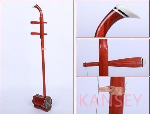  special selection * high quality *.. two .. tree China musical instruments two . kokyu unused semi-hard case set 