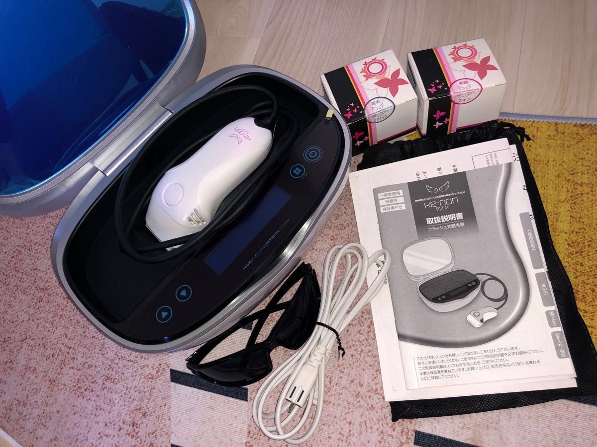 ケノン家庭用脱毛器 Ver7.2 プレミアムカートリッジ 眉毛脱毛器付き ケノン家庭用脱毛器 Ver7.2 プレミアムカートリッジ 眉毛脱毛器付き