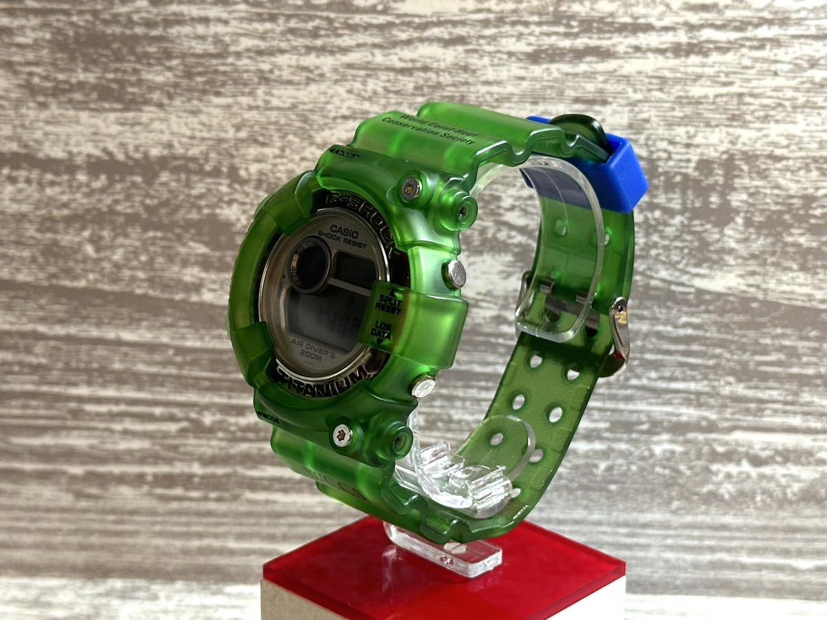 楽天カード分割】 CASIO G-SHOCK 雨蛙グリーン カスタムFROGMAN