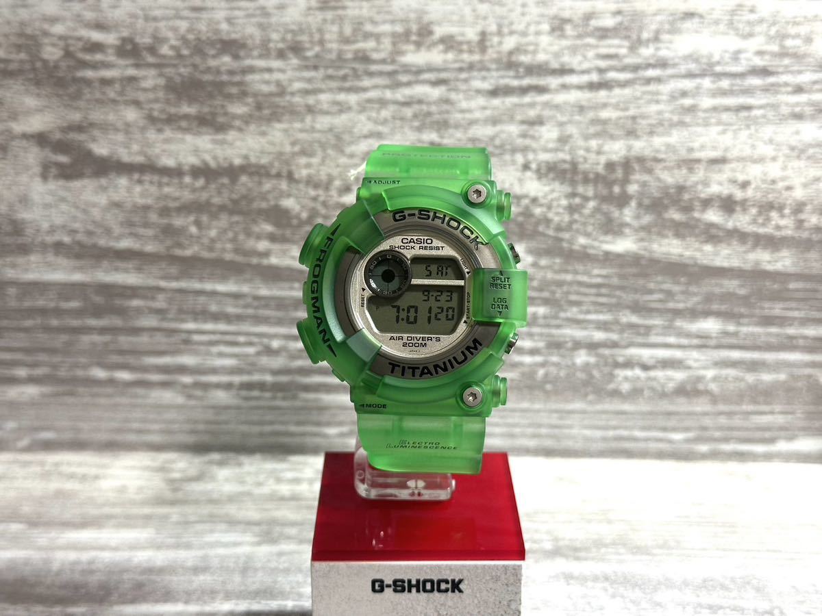 結婚祝い CASIO 透け蛙 フロッグマン カスタムFROGMAN DW-8200WC G