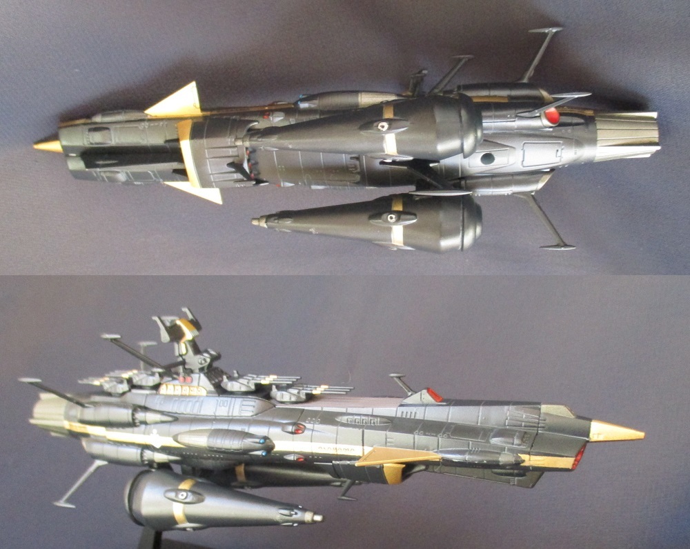 ☆完成品☆メカコレ□アンドロメダ級次元潜航強襲艦「アラバマ ☆完成品☆メカコレ□アンドロメダ級次元潜航強襲艦「アラバマ