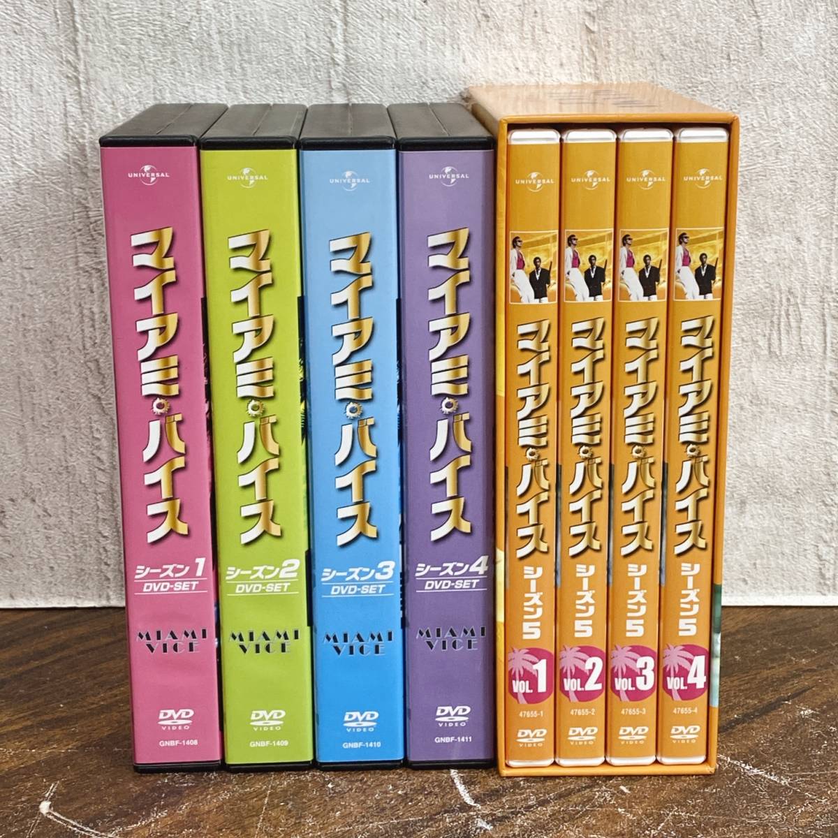 マイアミ・バイス シーズン1～5 DVDセット まとめ コンプリートDVD-BOX DVD-SET MIAMIVICE ドン・ジョンソン 海外ドラマ 菊HG_画像2