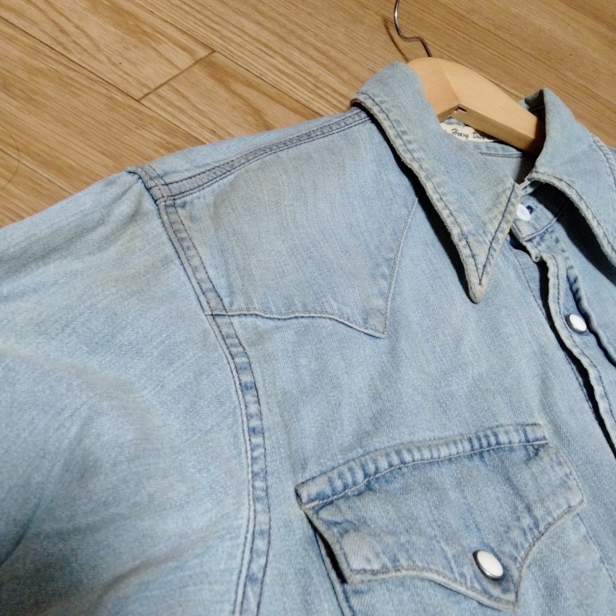 vintage】ヴィンテージ デニムシャツ 古着 90s レトロ|PayPayフリマ