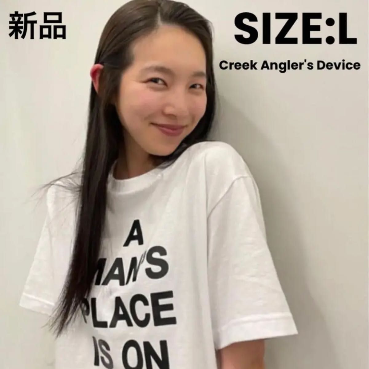 通販 限定商品 Creek Anglers Device Tシャツ 在原みゆ紀 クリーク T