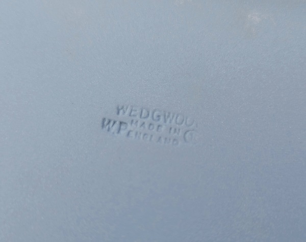 Wedgwood ウェッジウッド ハート ボックス ペールブルー フタ付き小物入れ MADE IN ENGLAND イギリス製_画像6