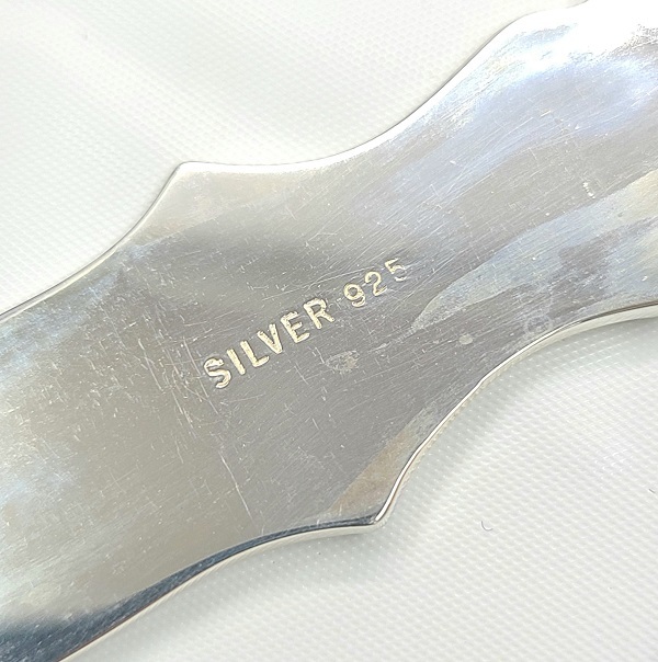 グリーンフォーク SILVER 925 シルバー 銀製 木箱入り 銀工芸品 ゴルフ_画像4