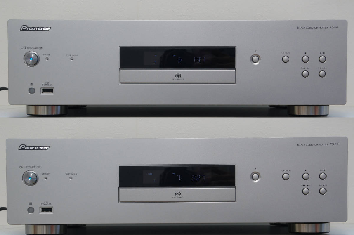 【即決・送料無料】Pioneer PD-10 SACD/DSDディスク対応 高音質 CDプレーヤー 専用リモコン(PWW-1181)付_画像6