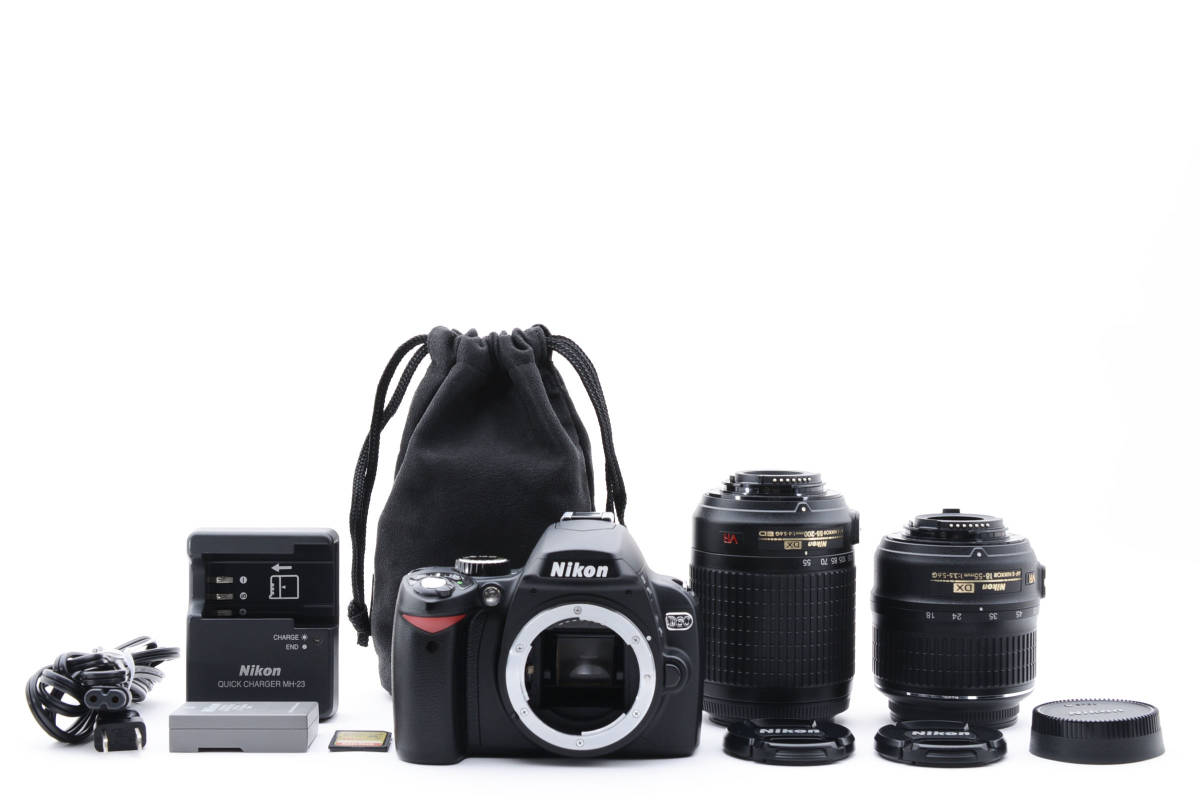 人気新品入荷 D60 Nikon ニコン □ すぐに撮影できるセット・美品