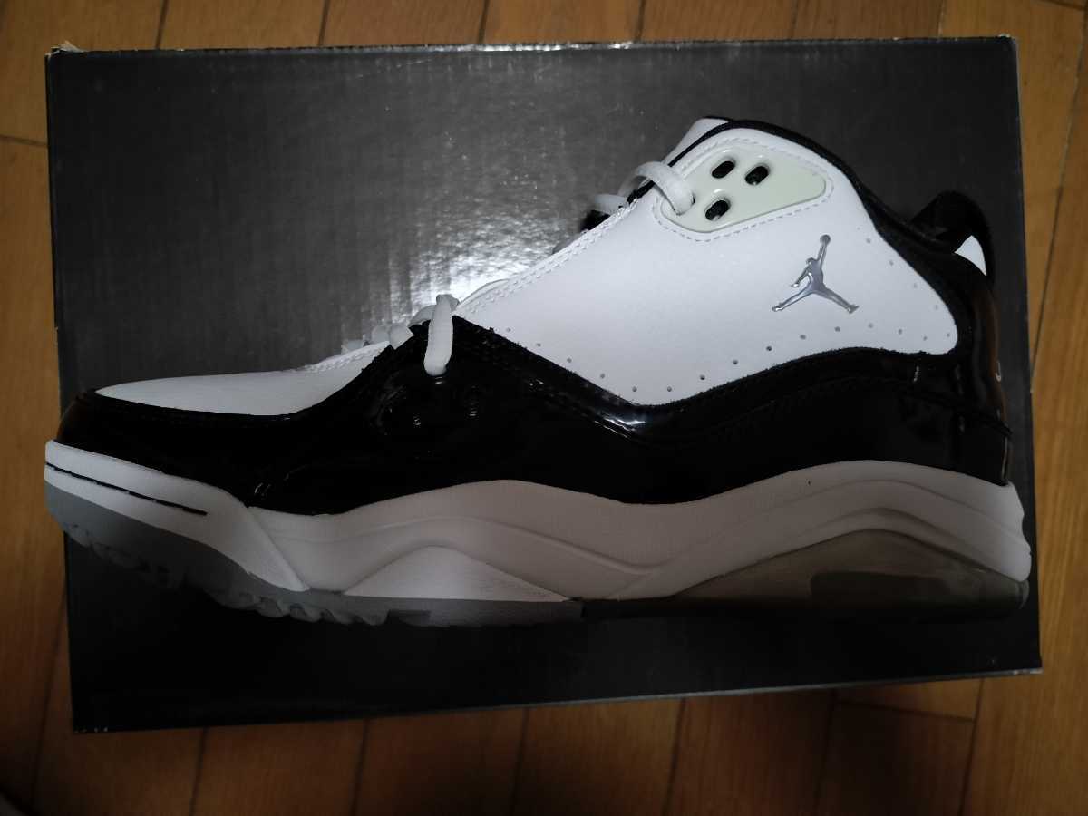 新品未使用　JORDAN OL' SCHOOL Ⅲ　FLIGHT　WHITE/METALLIC SILVER-BLACK　エア ジョーダン　フライト_画像2