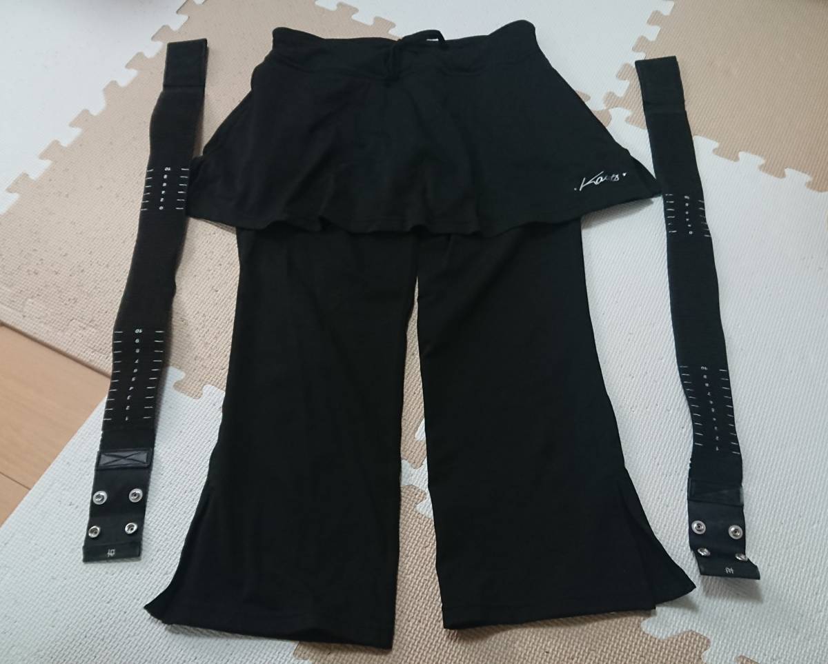  Zenoah Kaats Kaaz . pressure training wear . pressure belt attaching skirt attaching pants M size 