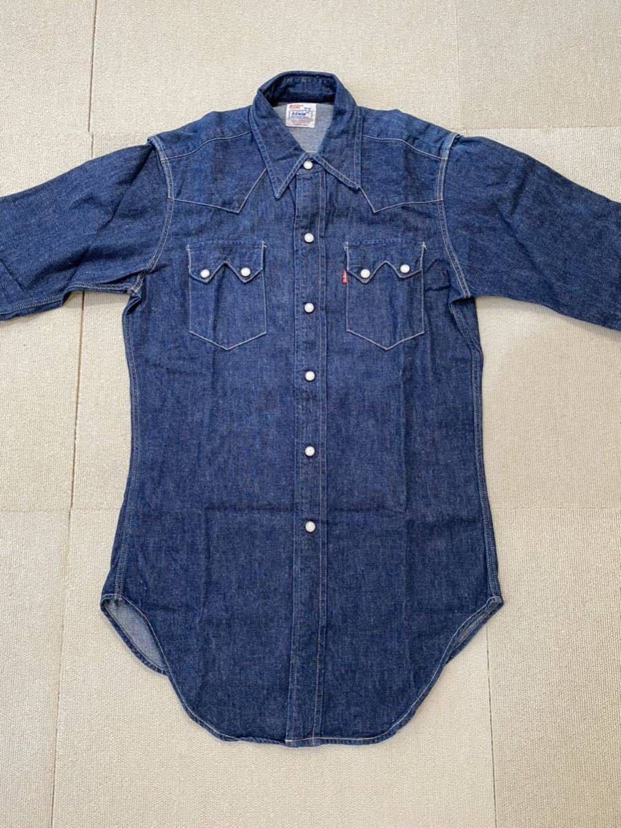 LEVI'S リーバイス 7205-1018 ショートホーン デニム ウエスタン LEVI'S リーバイス 7205-1018 ショートホーン デニム ウエスタン