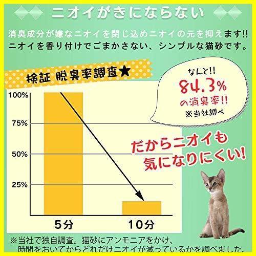 7Lx6袋 紙の猫砂 (まとめ買い) トイレに流せる bk19 アイリスオーヤマ_画像6