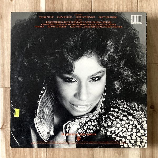 【US盤/LP】Chaka Khan チャカ・カーン / Chaka Khan ■ Warner Bros. Records / 1-23729 / Tearin' It Up / ソウル / ディスコ_画像2