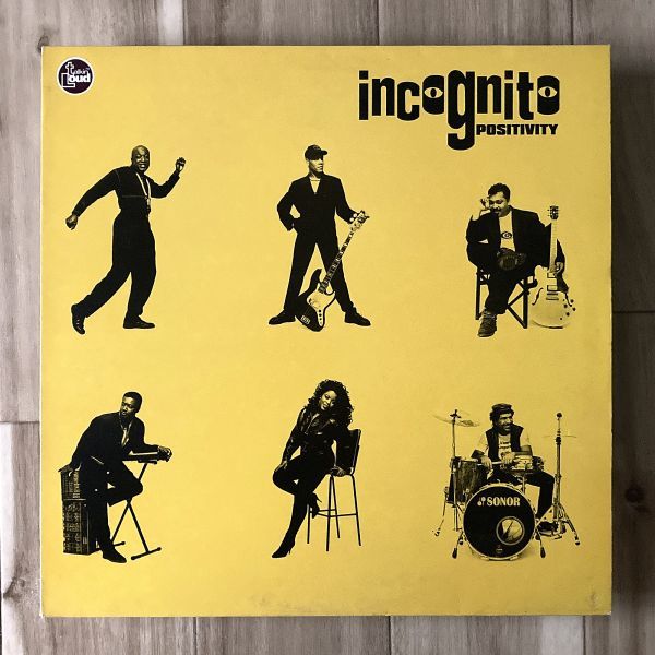 【UK盤/LP】Incognito インコグニート / Positivity Talkin´ Loud / 518 260-1 / アシッドジャズ / Still A Friend Of Mine
