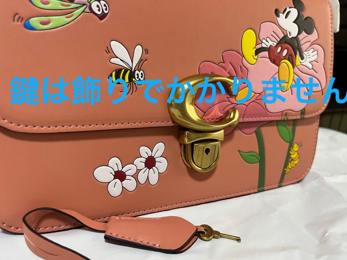 COACHストゥディオ ショルダー バッグ / ミッキーマウス アンド フラワー