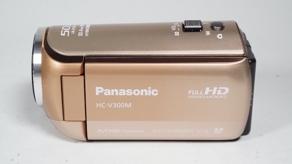 Panasonic パナソニック HC-V300M ゴールド 元箱 /9231 動作OK 1週間保証_画像6