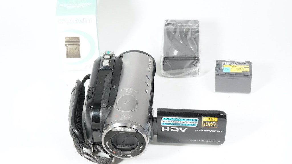 SONY ソニー HDR-HC3 ブラック ビデオカメラ ▼9247