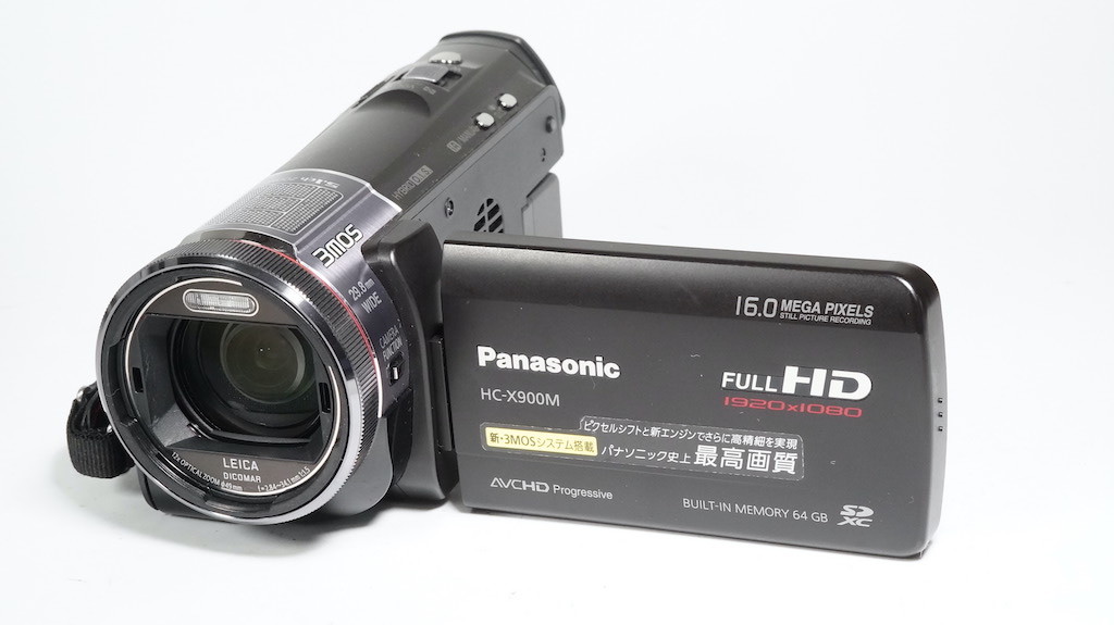 Panasonic パナソニック HC-X900M ブラック元箱 1週間保証/9248_画像2