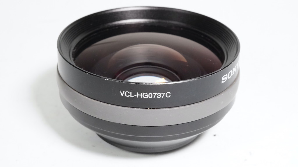 SONY ソニー VCL-HG0737C WIDE CONVERSION LENS ×0.7 /9252_画像1