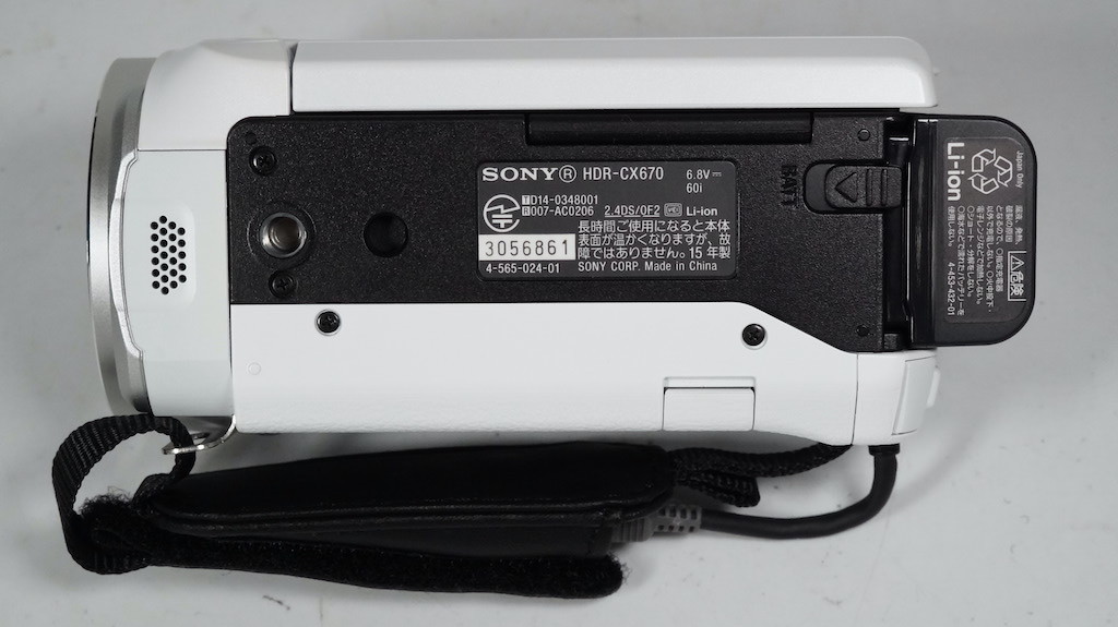 良好品】 ソニー SONY HDR-CX670 /9253 1週間保証 動作OK ホワイト