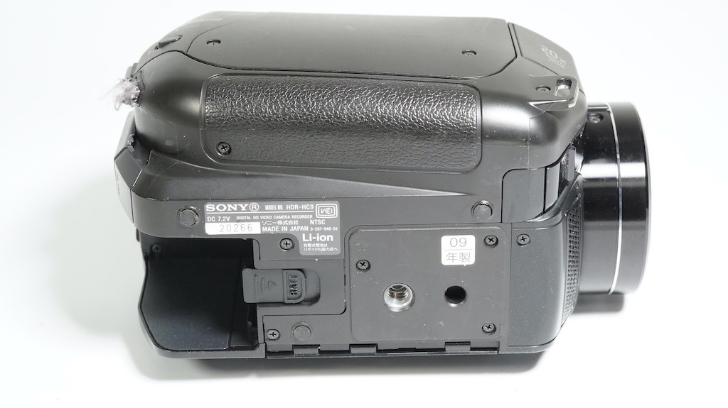 SONY ソニー HDR-HC9 ブラック ビデオカメラ ■9261_画像9