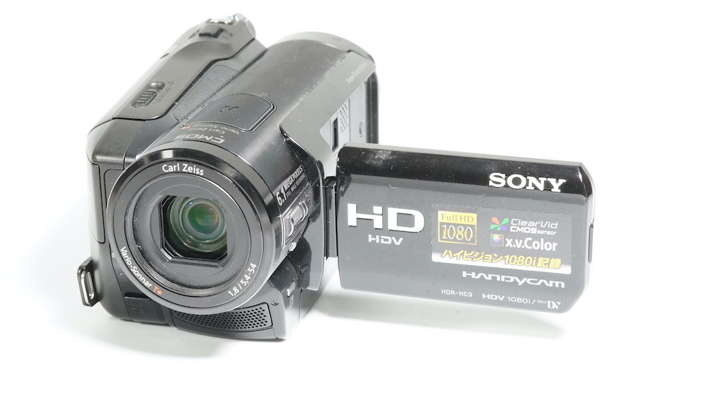 SONY ソニー HDR-HC9 ブラック ビデオカメラ ■9261_画像1