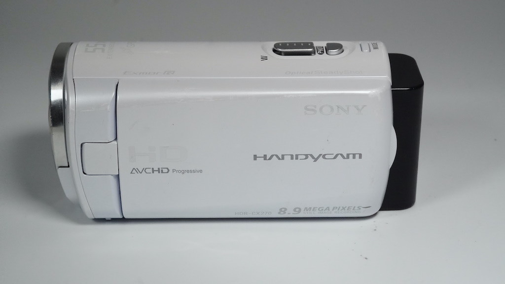 SONY ソニー HDR-CX270V ホワイト 動作OK 1週間保証 □9284の画像6