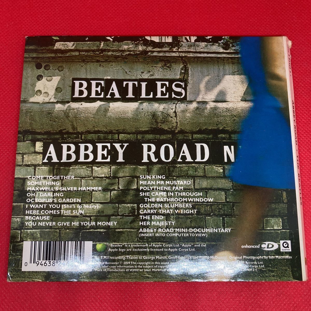 The Beatles ビートルズ / Abbey Road アビイ・ロード / UK盤 紙ジャケ仕様 / CD_画像2