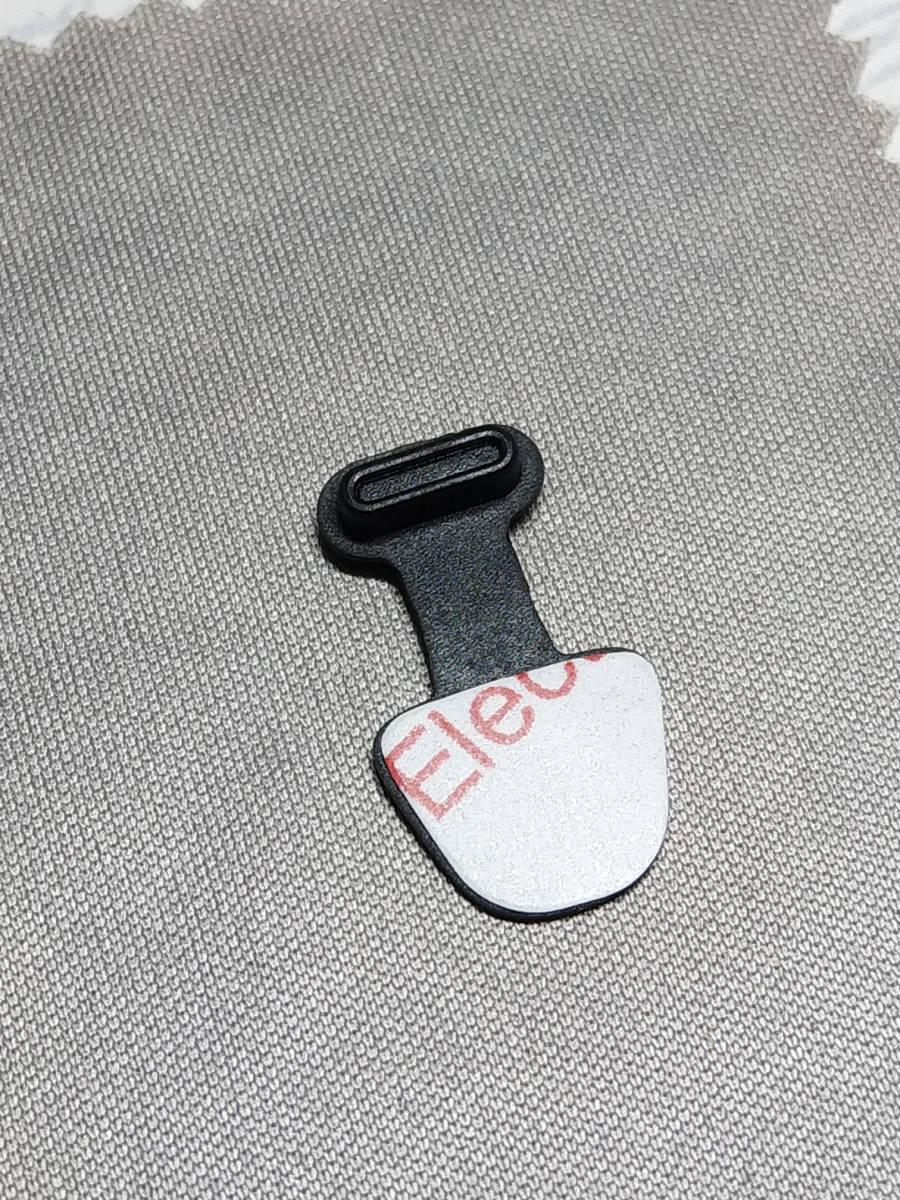 [匿名] Type-C コネクタカバー 一体型 ブラック 1個 / Android 防塵 コネクタキャップ 保護キャップ ダストプラグ ダストカバー iPhone15_画像8
