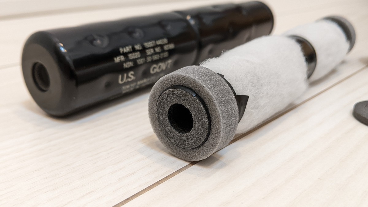 first カスタム 影縫付属品 マルイ SOCOM Mk23 サイレンサー first カスタム 影縫付属品 マルイ SOCOM Mk23 サイレンサー