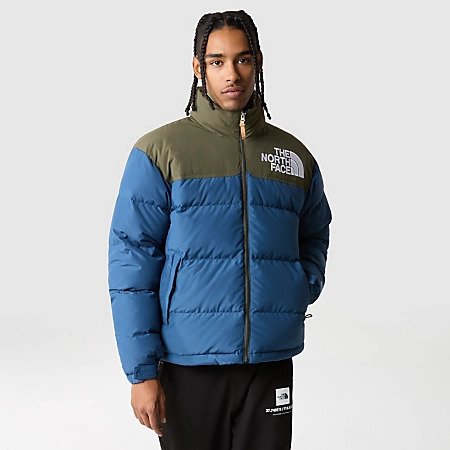 新品 正規品 EU/USA限定 日本未発売 The North Face ノースフェイス '92 ハイテック ヌプシ ダウンジャケット US-L 男女兼用 S.BLUE_画像7