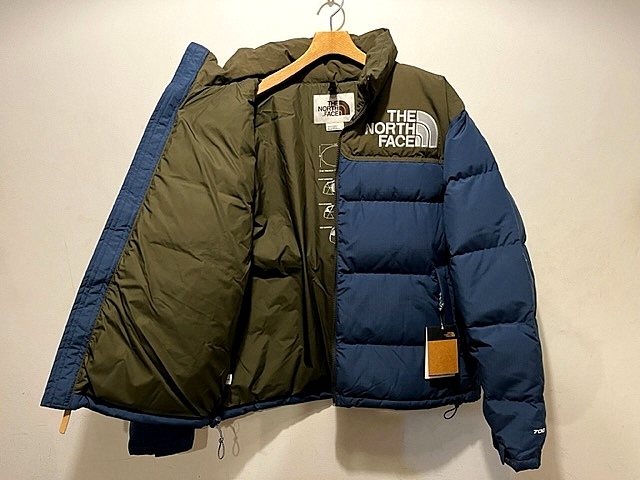 新品 正規品 EU/USA限定 日本未発売 The North Face ノースフェイス '92 ハイテック ヌプシ ダウンジャケット US-M 男女兼用 S.BLUE_画像2