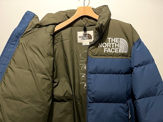 新品 正規品 EU/USA限定 日本未発売 The North Face ノースフェイス '92 ハイテック ヌプシ ダウンジャケット US-M 男女兼用 S.BLUE_画像1