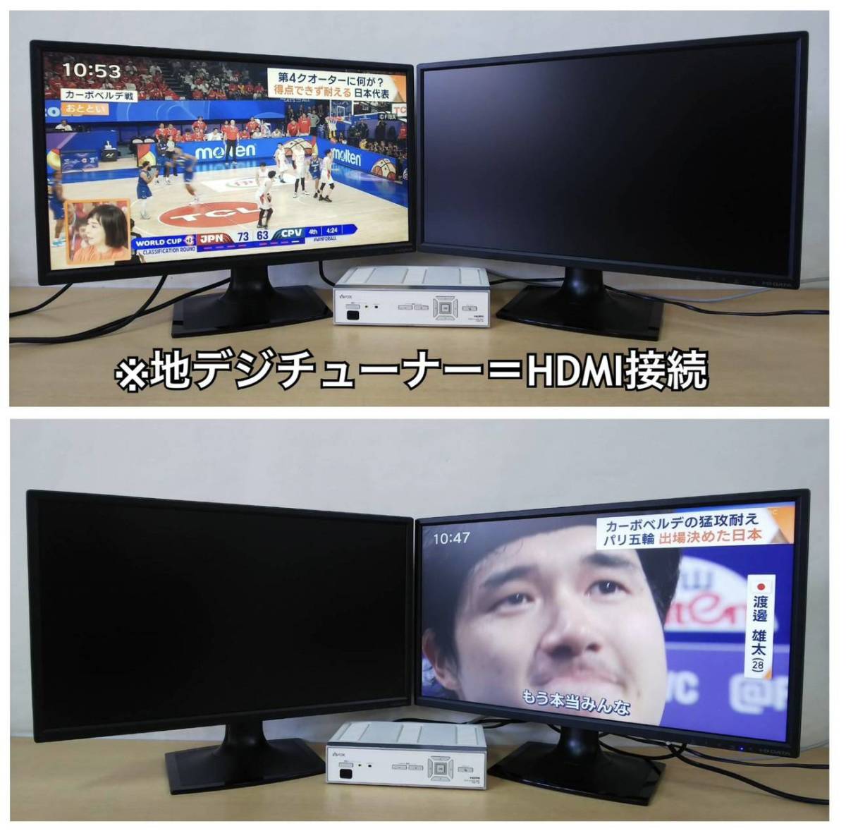 I-O DATA 23.8型ワイド LED液晶ディスプレイ LCD-MF244EDSB フルHD/ADS