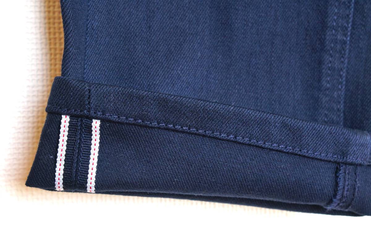 【新品／送料無料】ユニクロ +j セルビッジストレートジーンズ 68 BLUE レディース 25 inch　※裾上げ済み※_画像8