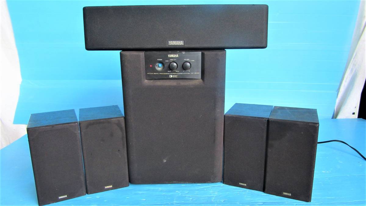 S924*9 YAMAHA Yamaha NS-C60/NS-10MM 4 pair /YST-SW40 speaker S924*9 YAMAHA Yamaha NS-C60/NS-10MM 4 pair /YST-SW40 speaker